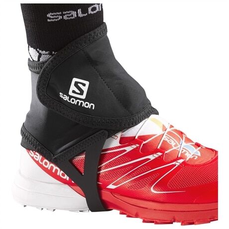 Salomon Trail Gaiters Low Svart L Salomon Trail Gaiters Low Svart L