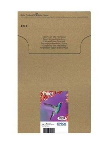 Epson T0807 Easy Mail Packaging - Blekkpatron Blå Epson T0807 Easy Mail Packaging - Blekkpatron Blå