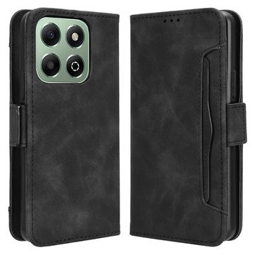 Honor X6b Lommebok-deksel med Kortholder Svart