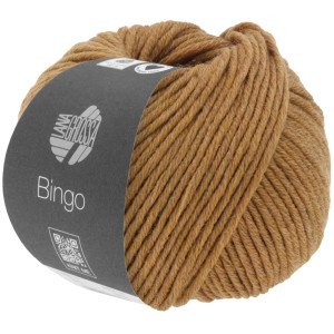 Lana Grossa Bingo Garn 1026 Karamell melert