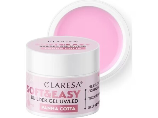 Activeshop Claresa żel budujący Soft&Easy gel panna cotta 45g