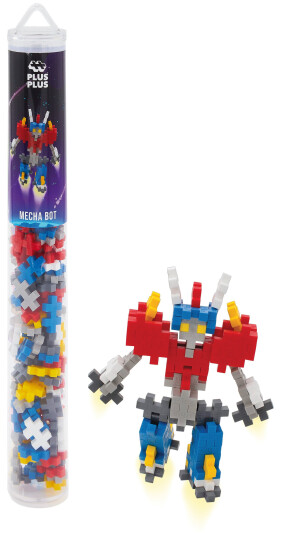 Plus-Plus i rør Mecha Bot 100 stk Plus-Plus i rør Mecha Bot 100 stk