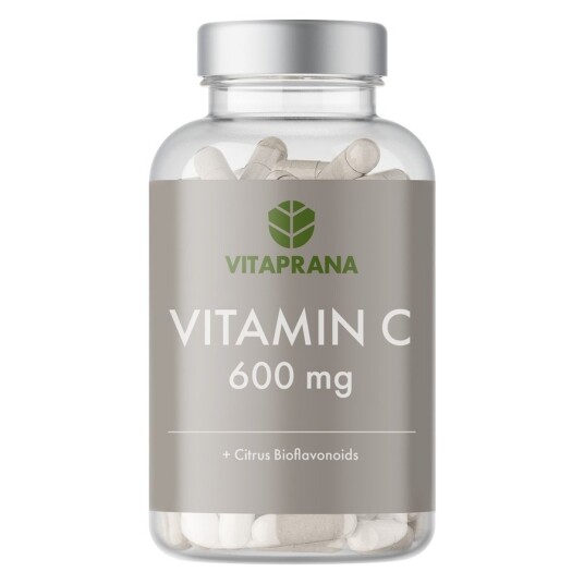 Vitaprana Vitamin C 600mg + Bioflavonoids 100pcs Vitaprana Vitamin C 600mg + Bioflavonoids 100pcs