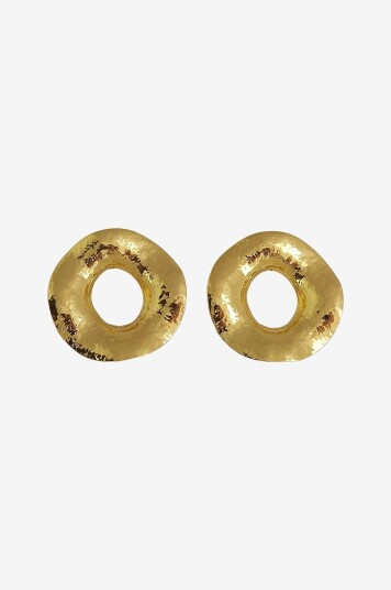 WOS   Øredobber Dry Earrings   Gull