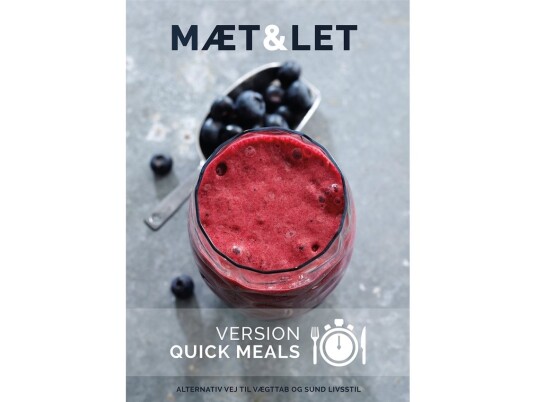 Mæt & Let Version Quick Meals | Fit-All Og Lene Hansson (Opskrifter) | Språk: Dansk