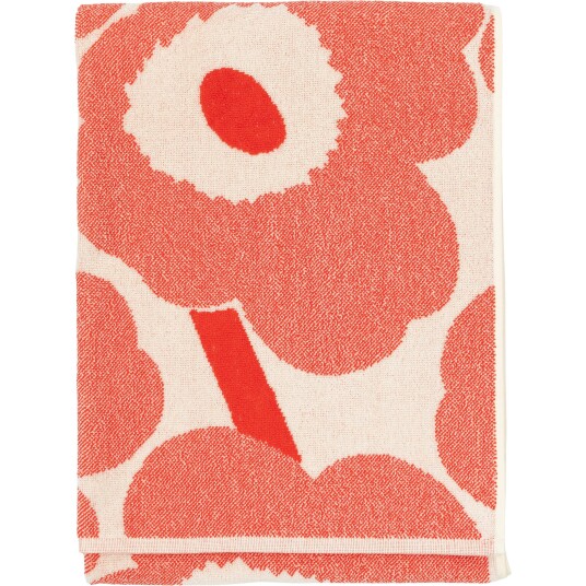 Unikko Badehåndkle 70x150 cm Orange Red