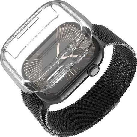 FIXED PURE Case w. Glass for Apple Watch 42 mm Clear