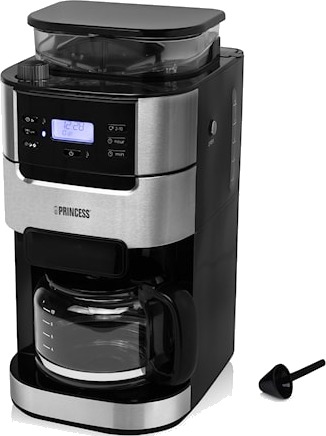 Princess Kaffemaskin med Innebygd Kvern 1605336 1596450 Princess Kaffemaskin med Innebygd Kvern 1605336 1596450