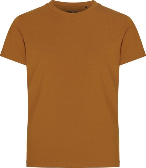 Urberg Kids' Vidsel Bamboo Tee 110/116, Pumpkin Spice