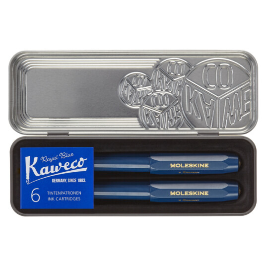 Moleskine Kaweco x Moleskine Set Blå