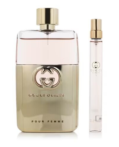 Gucci Guilty Pour Femme 90 ml EDP Gavesett med Mini 10 ml