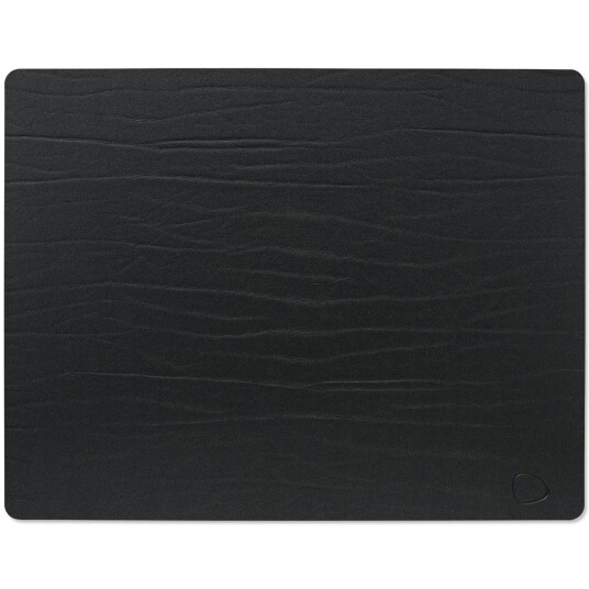 Lind Dna Square L Bordbrikke Buffalo 35x45 cm Sort