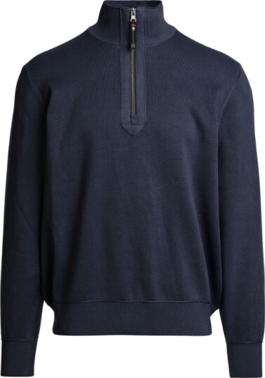 Parajumpers Half zip basic scoe sweater M blå herre