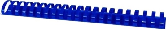 Kontorprodukter Kontorprodukter Innbindingskammer A4 38Mm 350 Ark 50 Stk Blå