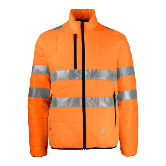 ProJob 6444 Jakke En Iso 20471 Kl 3 Orange/Black M ProJob 6444 Jakke En Iso 20471 Kl 3 Orange/Black M