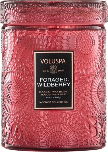 Voluspa Japonica Collection Small Jar Candle Foraged Wildberry 15
