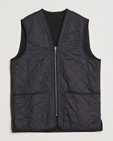 Barbour Lifestyle Quilt Waistcoat/Zip-In Liner Black Barbour Lifestyle Quilt Waistcoat/Zip-In Liner Black
