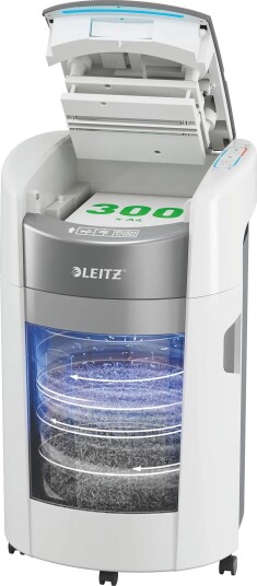 Leitz Iq Optimax Autofeed Office 300 Makulator Med Kryssmakulering P4 Hvit