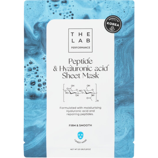The Lab Performance Peptide & Hyaluronic Acid Sheet Mask