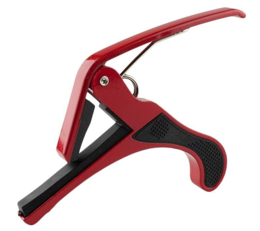 Gitar-Capo i Metall - Rød Gitar-Capo i Metall - Rød