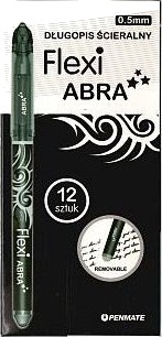 Penmate Slettemarkør Flexi Abra Svart (Avtakbar)
