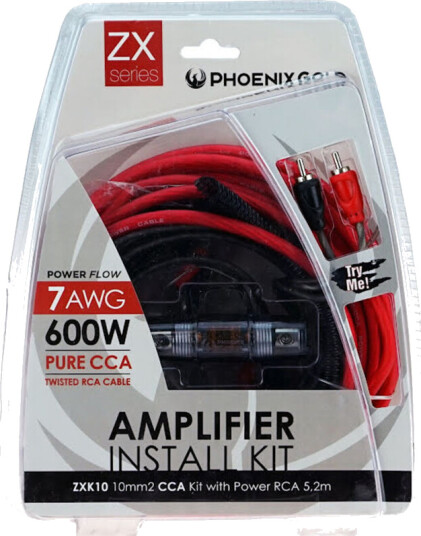Phoenix Gold kabelsett 10mm2 10mm², CCA Phoenix Gold kabelsett 10mm2 10mm², CCA