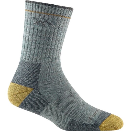 Darn Tough Hiker Micro Crew Midweight With CushionSage L Sage