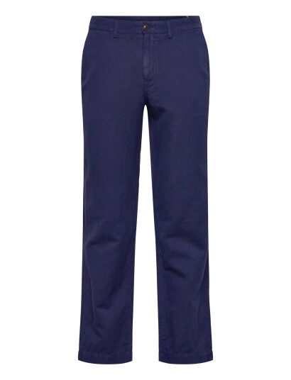 Polo Ralph Lauren Bedford Classic Fit Linen Cotton Pant Navy 33 x 32