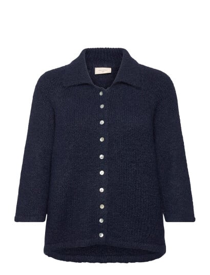 FREE/QUENT Fqgrslulu Cardigan Navy XXL