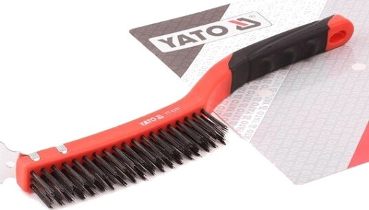YATO YT-6331 Stålbørste, bremsecaliper rengjøring YATO YT-6331 Stålbørste, bremsecaliper rengjøring