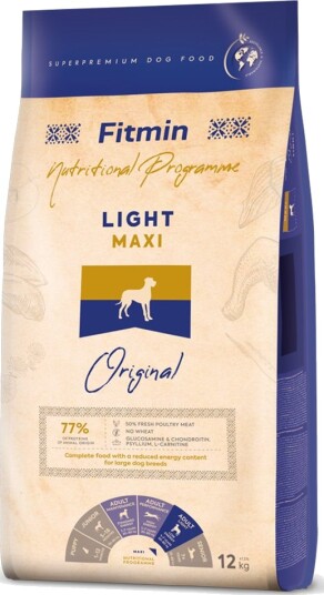 Fitmin tørrfôr Program Maxi Light 2 x 12 kg