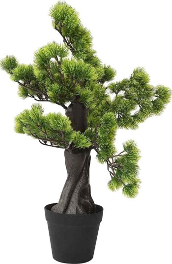 vidaXL Kunstig furubonsai med potte 60 cm grønn vidaXL Kunstig furubonsai med potte 60 cm grønn
