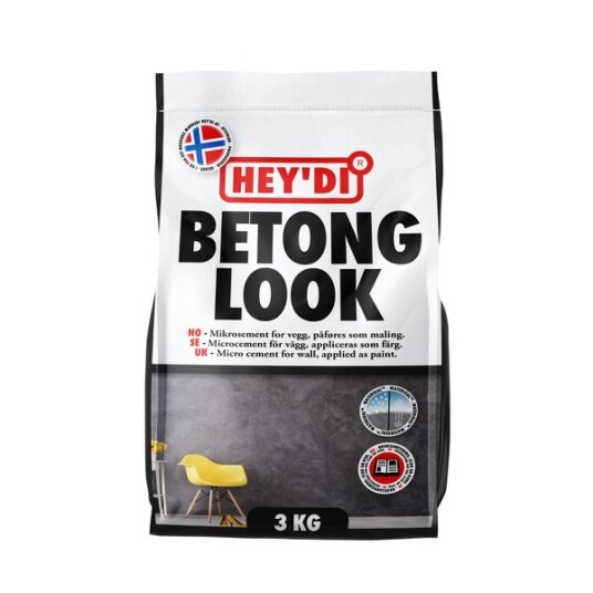 Hey'di Betongmaling 3kg Lava Hey'di Betongmaling 3kg Lava