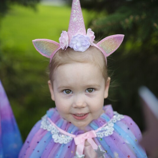 Great Pretenders Rainbow Unicorn Cape & Headband