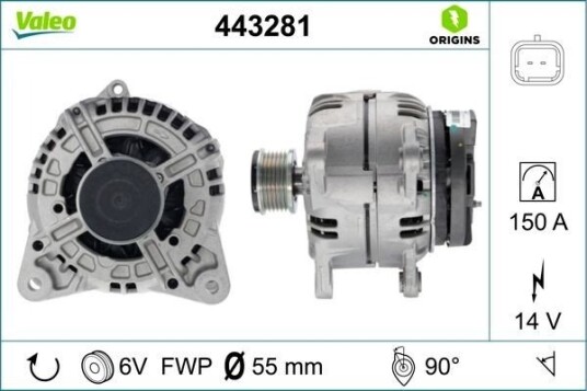 VALEO 443281 Dynamo