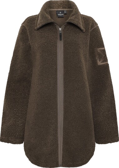 Didriksons Umi Fleecefrakk Dame Dark Mocha 463XL Didriksons Umi Fleecefrakk Dame Dark Mocha 463XL