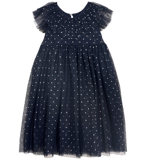 Creamie Kjole Mesh Black Iris m. Hjerter Creamie 10 år 140 Kjole Blå Creamie Kjole Mesh Black Iris m. Hjerter Creamie 10 år 140 Kjole Blå