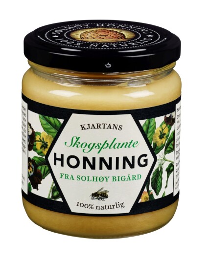 Kjartans Skogsplantehonning 350 gr