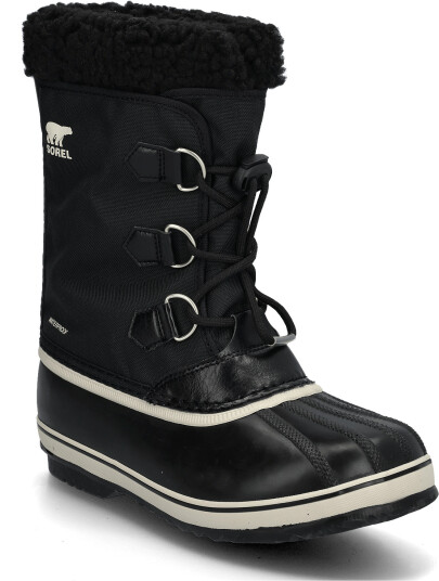 Sorel Big Kids Yoot Pac Nylon Wp   Black   38
