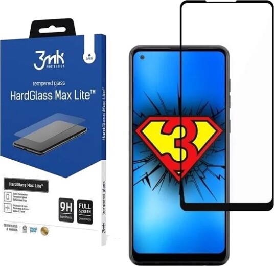 3Mk HardGlass Max Lite Skjermbeskytter for Samsung Galaxy A21s