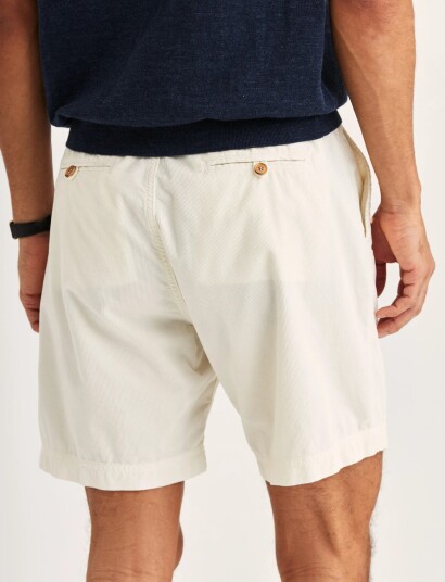 Morris Fenix Summer Cord Shorts Cream S