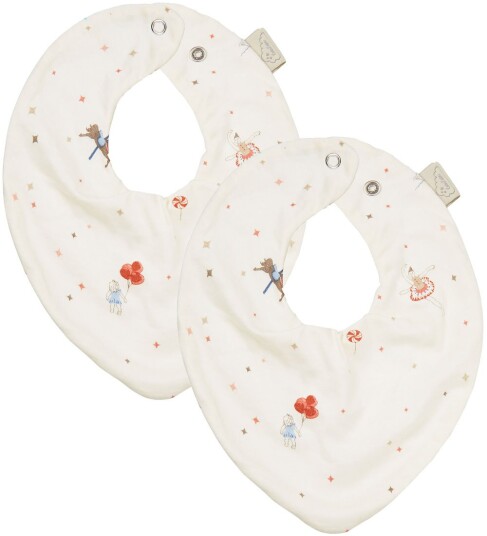 Cam Cam Copenhagen Bandana Smekke Jersey 2 Pakning Cream One Size