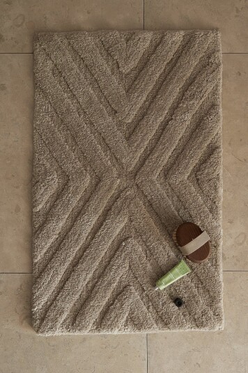 Ellos Home Badematte Alma Beige