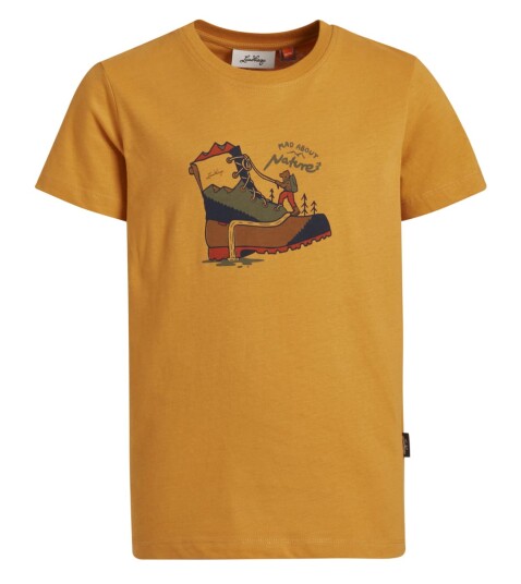 Lundhags Fulu Climbing T-shirt Jr Gold 146/152