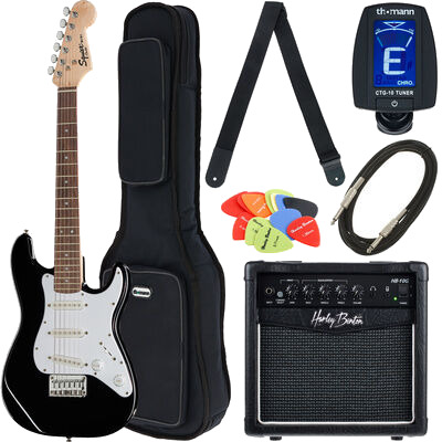 Squier Mini Strat V2 BK IL