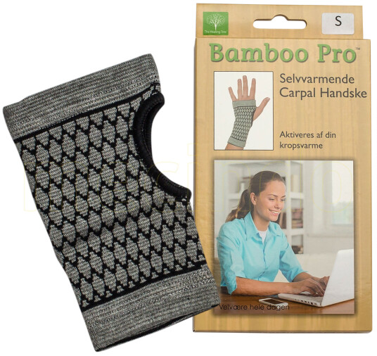 Bamboo Pro Carpal Handske Selvvarmende 1 Stk Bamboo Pro Carpal Handske Selvvarmende 1 Stk