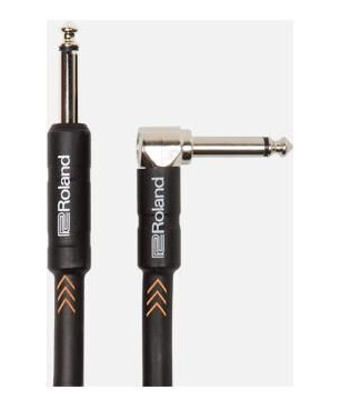 Roland Ric-B20a 6m Instrument Cable Angled/straight 1/4" Jack Roland Ric-B20a 6m Instrument Cable Angled/straight 1/4" Jack