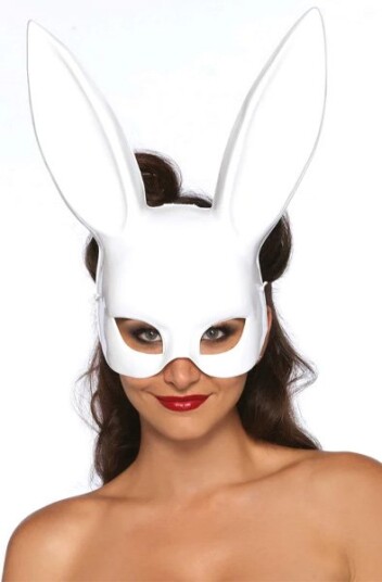 Leg Avenue Bunny Mask White Leg Avenue Bunny Mask White