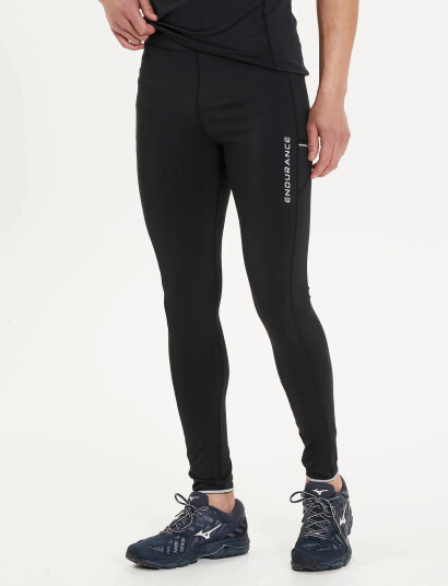 Endurance Energy V2 M Long Tights - Black - L