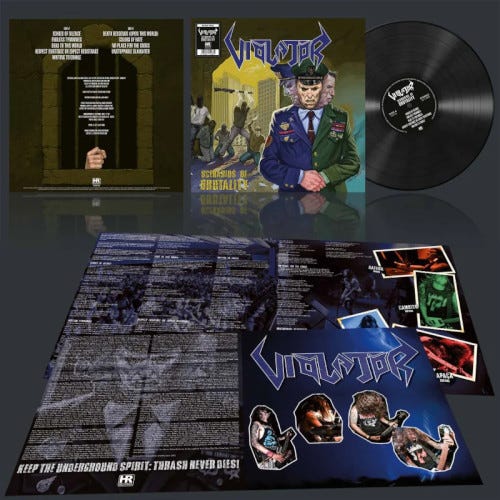 Violator  Scenarios Of Brutality  LP/Vinyl